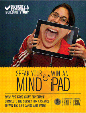Speak your mind & win an iPad